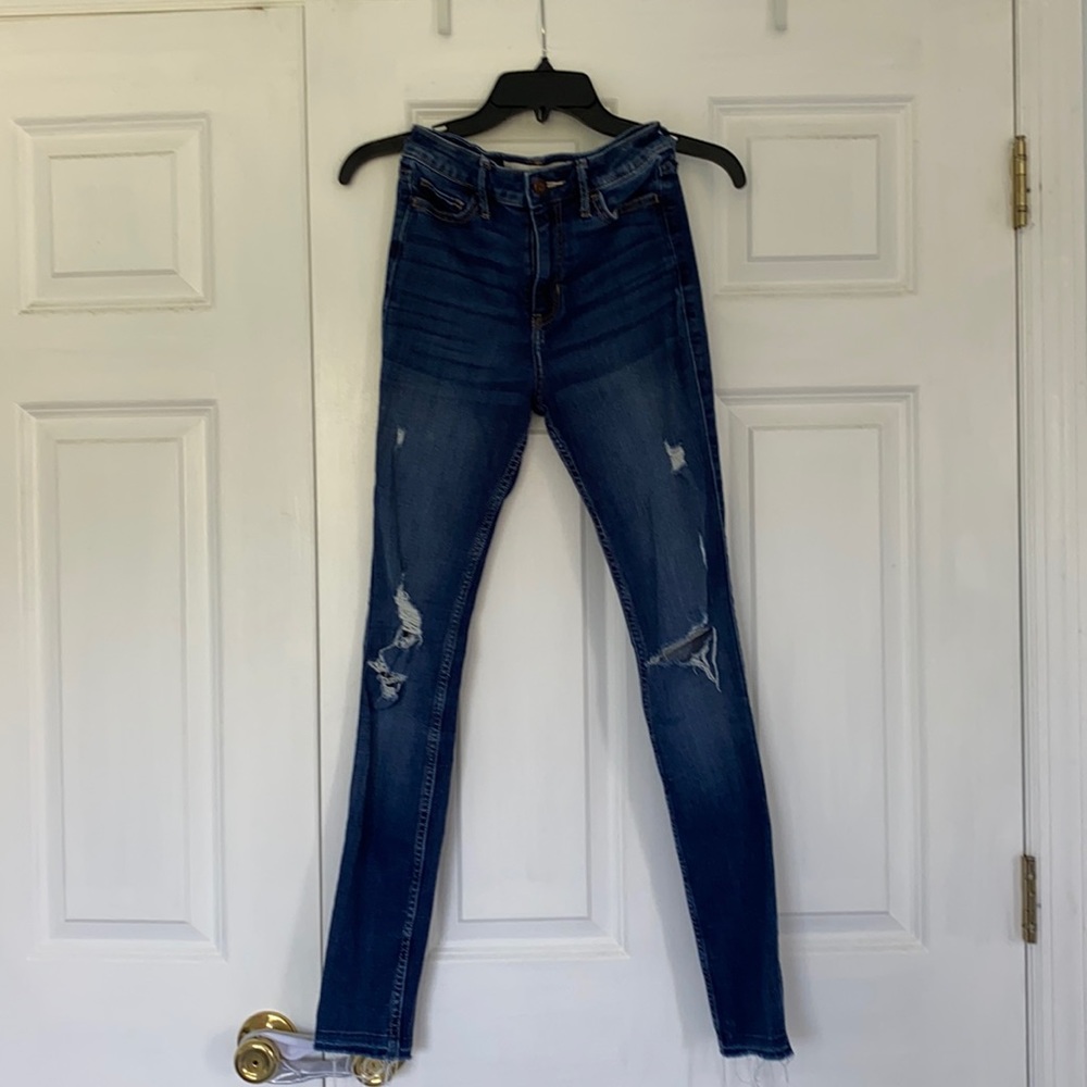 Hollister High Rise Super Skinny Jeans